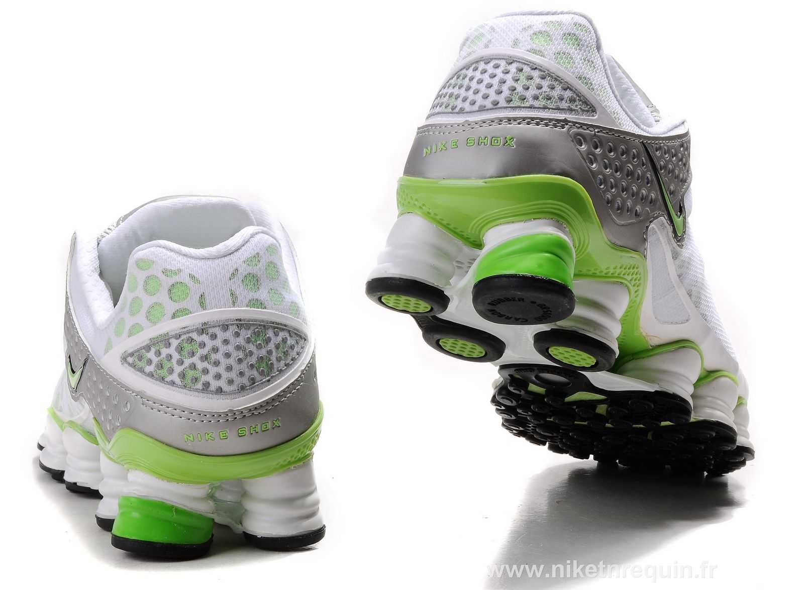 d olive et argente femmes Nike Shox TL3 (2).JPG